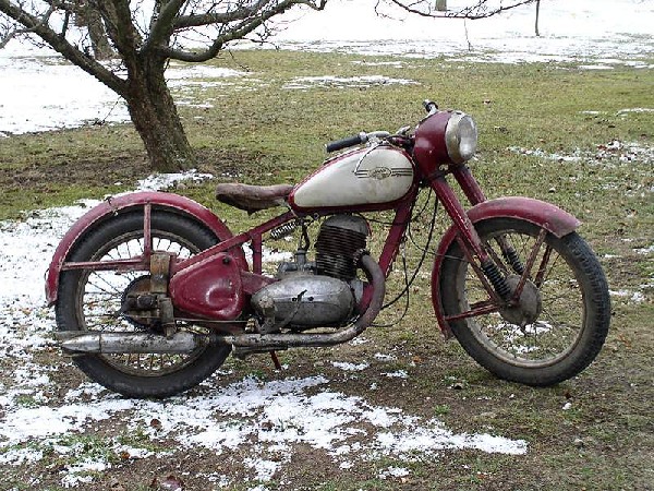 JAWA  250 - 11 (1951)