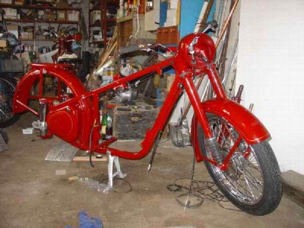 Jawa 250 - Pérák (1949)