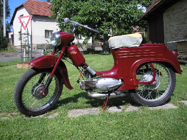 jawa 50 - 555 pařez (1958)