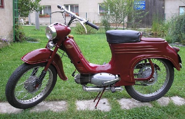 jawa 50 - 555 pařez (1958)