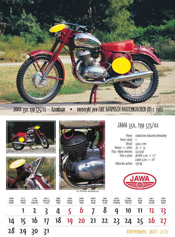 Jawa 350 - 575ú02 - Kombajn (1962)
