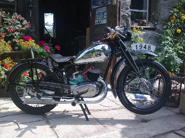 čz 125 - c (1948)