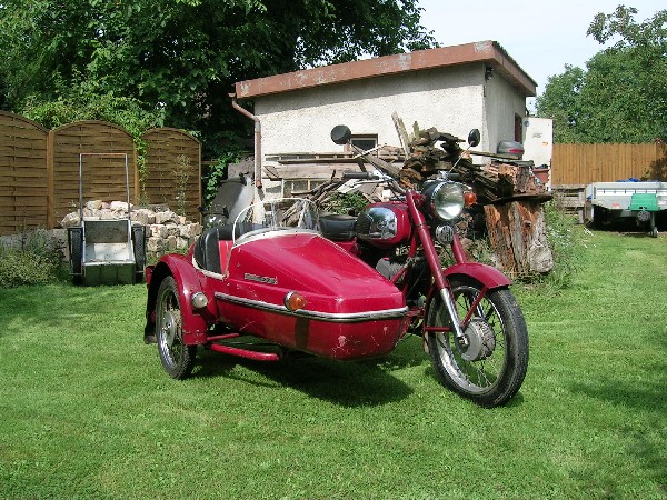 Jawa - 634 sidecar (1977)