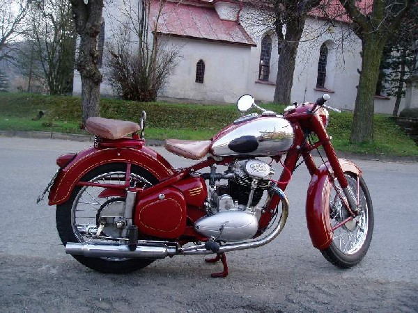 Jawa 500 OHC  500 - 01 (1952)