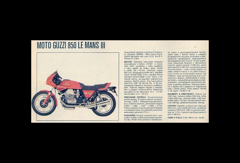  - GUZZI