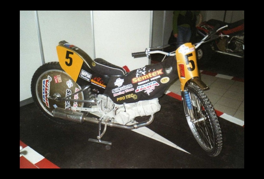 Jawa 500 - grasspeedway-tráva