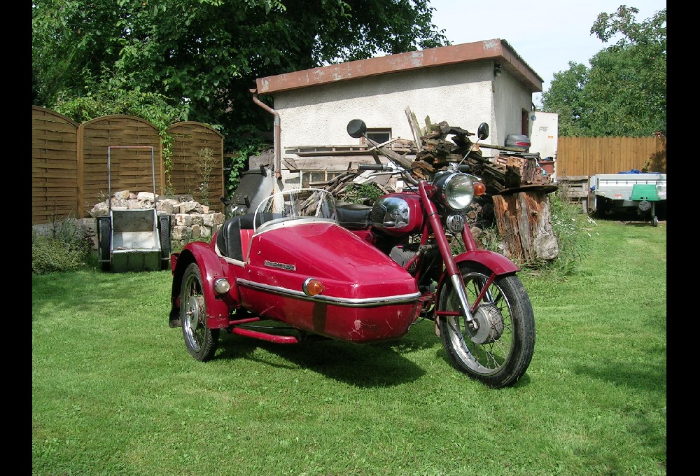 Jawa - 634 sidecar